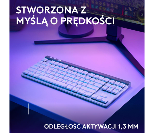 LOGITECH G515 TKL Lightspeed biały - 1261436 - zdjęcie 8